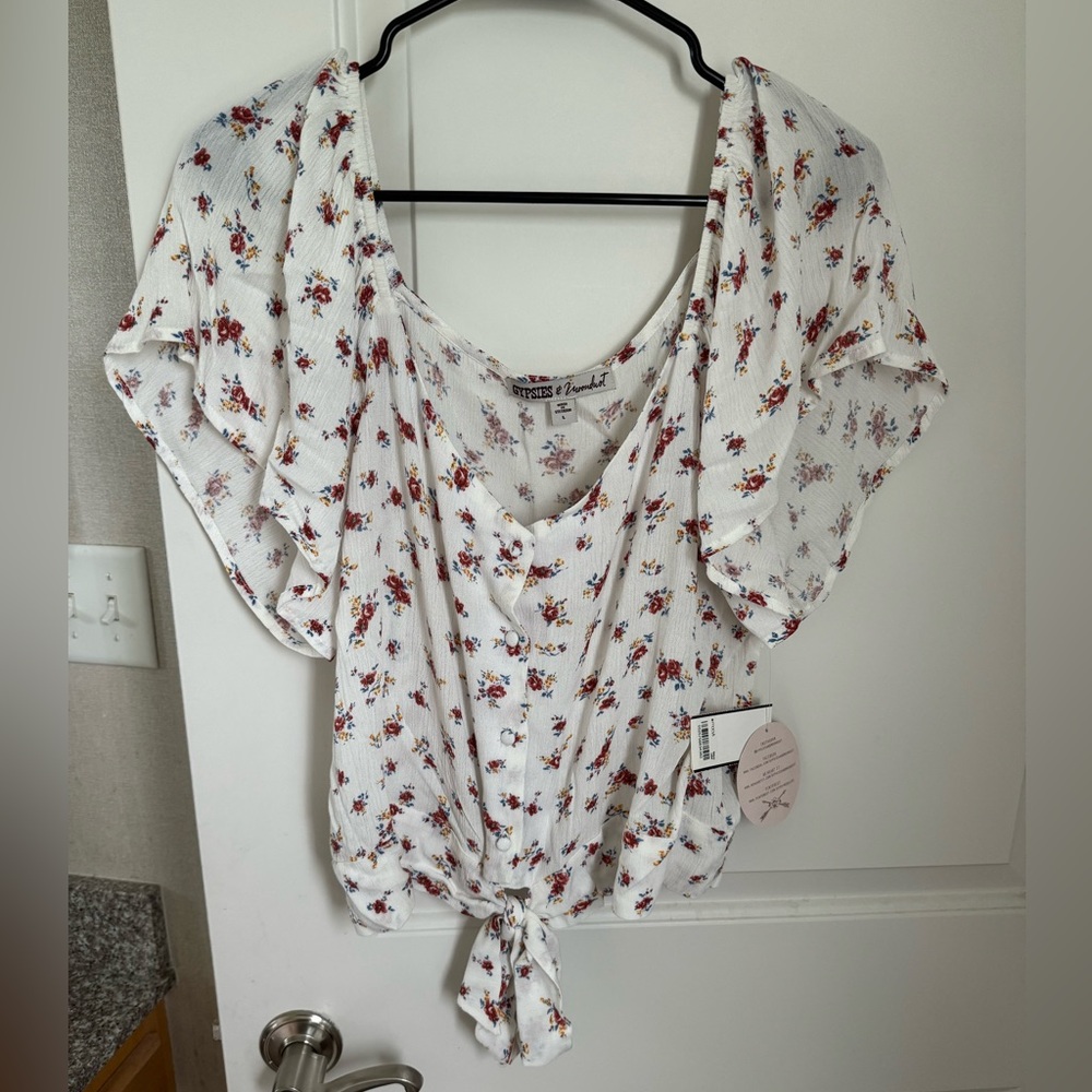 Floral Crop Top